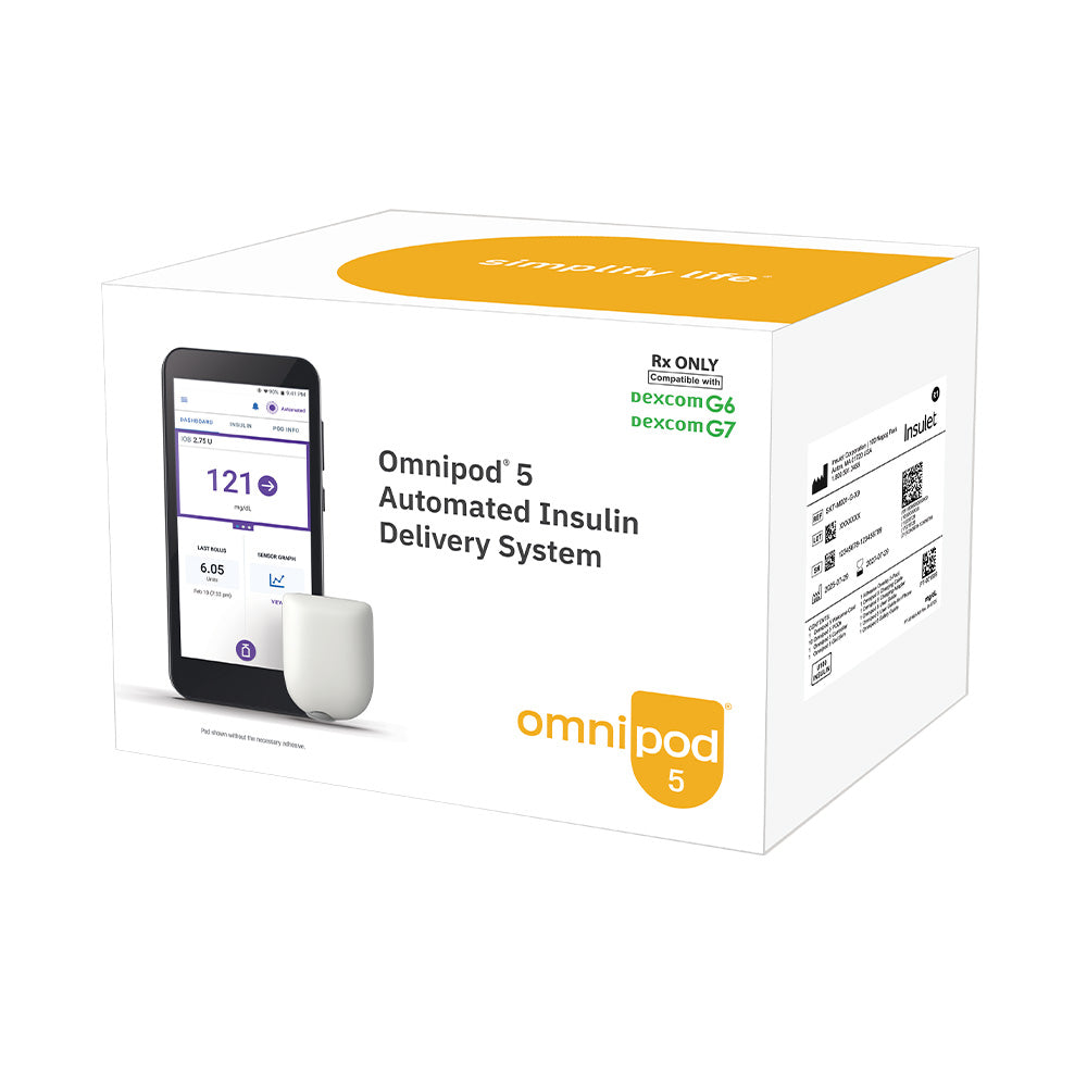 Omnipod 5 Dexcom G6/G7 Intro PDM Kit Part 1/BX